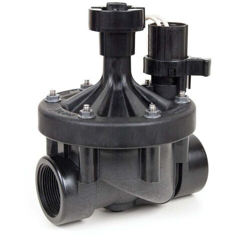 Electrovalvula de Riego 2" 200PEB Rain Bird Electroválvula Jardin 24V con Regulador Valvula Riego para Programador Electrico (1/4)