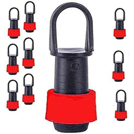Pack 100 Tapon cinta de riego por goteo 16mm