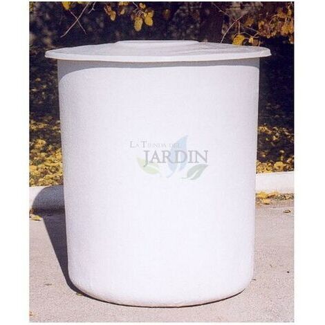 Deposito de Agua de Poliester con Fibra de Vidrio 300 Litros + Tapadera 78x90 cm  Bidon para Agua Potable