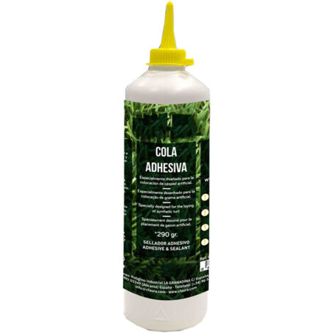 Pegamento Césped Artificial y Pavimento de Caucho Cola Adhesiva 290 g Cola césped de Alta Adherencia