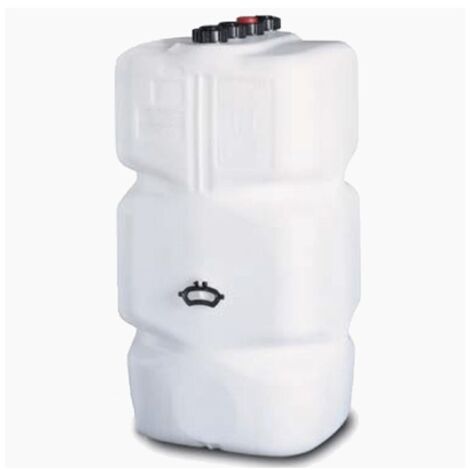 Depósito gasóleo cuadrado homologado 600 litros para gasolina/gasoil, 74x74x135 cm