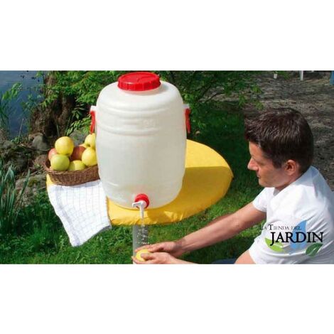 Barril de polietileno alimentario 125 litros para liquidos y bebidas