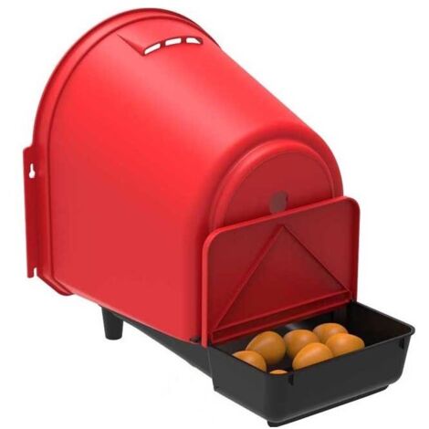Ponedero exterior para gallinas 37x46x45 cm, modelo confort, resistente para exteriores
