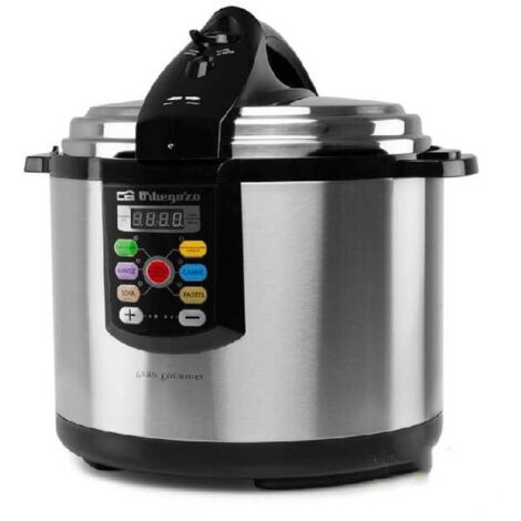 Olla presión eléctrica programable, 6L, temporizador hasta 24h, cocción ultrarrápida, olla presión, programable, 6L