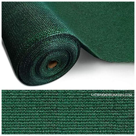 Malla de Sombreo 4x5 m  Ocultación y Privacidad para Terraza o Jardin  Malla de Ocultación Verde 70 g/m2  Ocultación 70%