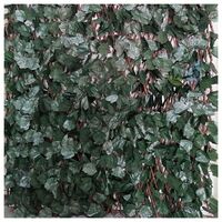 1 x 2 metros Suinga CELOSIA JARDIN de mimbre con hojas de SAUCE 