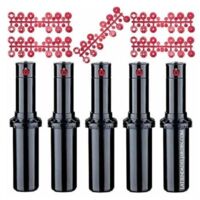 Pack 5 Aspersor de riego Hunter PGP-ADJ 3/4'' Alcance 6,4-15,8 m Aspersor ajustable profesional