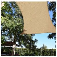 Toldo Vela Impermeable, Rectangular, Amarillo, 300x200 cm