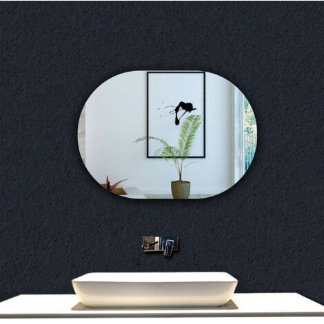 Ocean Miroir ovale 60x100cm LED IP44 Salle de bain Etanche