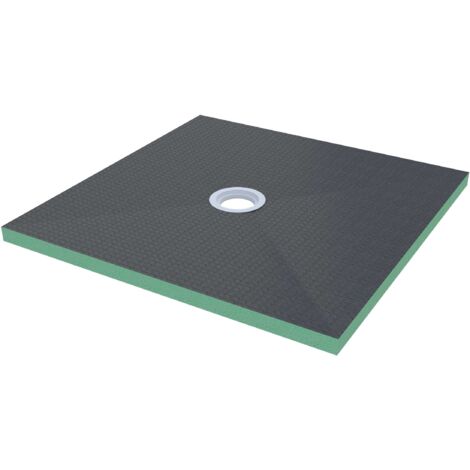Ocean Sanitaire – Receveur de douche à carreler 900x900 mm – Étanchéité renforcée – 40 mm d'épaisseur – Adapté pour rénovation et neuf