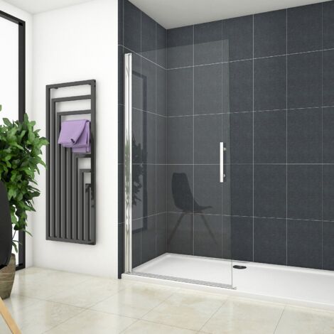 Paroi de douche mobile paroi de douche à italienne 75cm, Océan paroi de douche pivotante Hauteur 180cm en verre anticalcaire