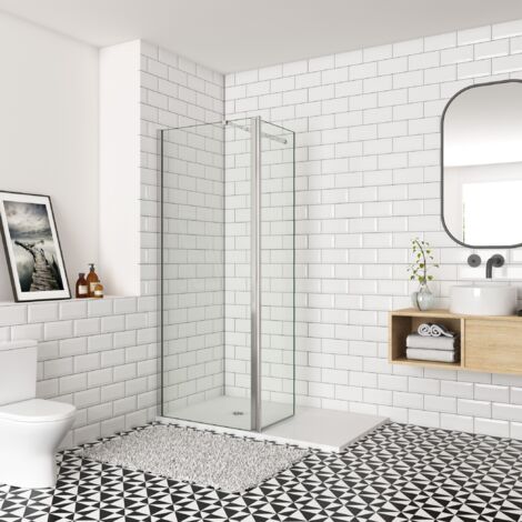 Paroi de douche à l'italienne - - Livraison rapide