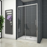 Porte de douche coulissante 100x190cm en niche porte de douche