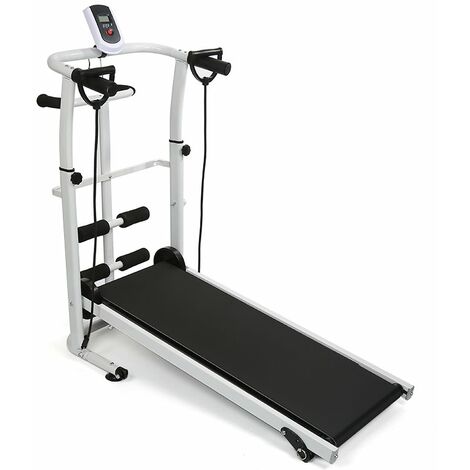 con display a LED Running 110 cm Manuale Tapis Roulant 54 Sit-Up e Whirling Fitness Famiglia 145 