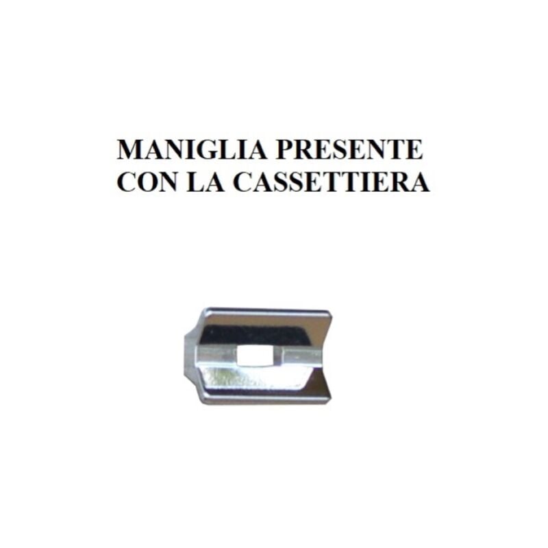 Cassettiera in legno con 5 cassetti 32x91h cm Ciliegio