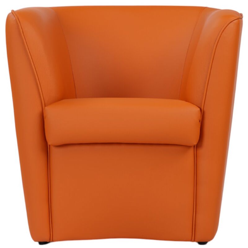 Poltrona Pozzetto Valentina In Ecopelle - Imbottita, Comoda, Per Casa O Ufficio, Vari Colori - Foto 4