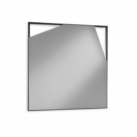 Specchio da Bagno 80x80 Illuminazione LED a 360°, Funzione Antiappannamento Dimmerabile | Leroy Merlin