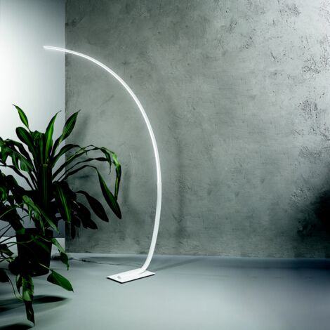 Piantana KEEP a LED con struttura in metallo Bianco 97x200 cm (1/3)