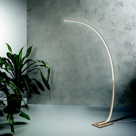 Piantana KEEP a LED con struttura in metallo Oro 97x200 cm (1/3)