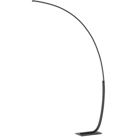 Piantana KEEP a LED con struttura in metallo Nero 97x200 cm (1/4)