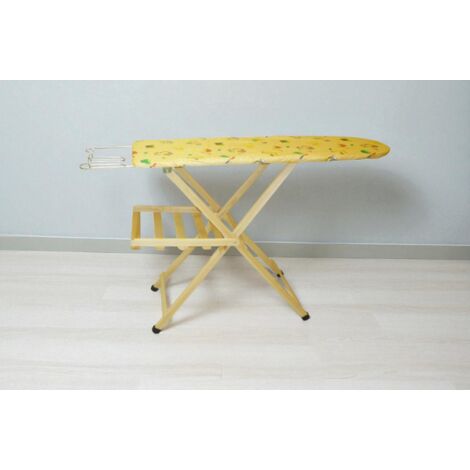 Asse da stiro modello LADY in legno massello NATURALE