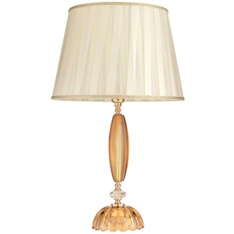 Lampada da tavolo CECILIA 40x71 cm in cristallo Ambra (1/2)