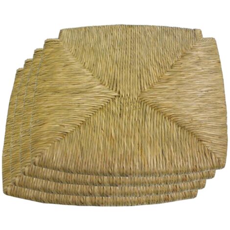 Ricambio per sedia con seduta in paglia di fiume naturale mod Venezia set 4 pezzi