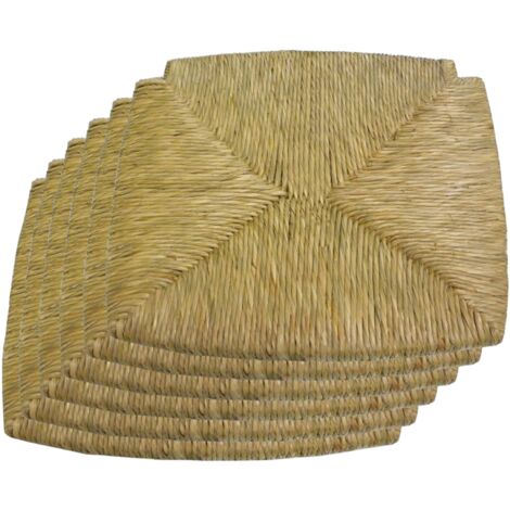 Ricambio per sedia con seduta in paglia di fiume naturale mod Venezia set 6 pezzi