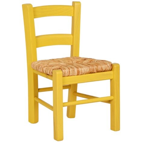 Sedia Bambino In Legno Faggio Con Seduta Paglia - Sediolina Montessori Blu - Foto 13