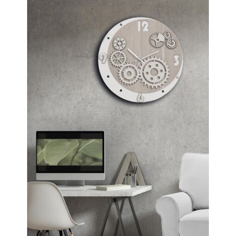 Nedis Orologio Da Parete In Legno Con Cornice Design "Amore"