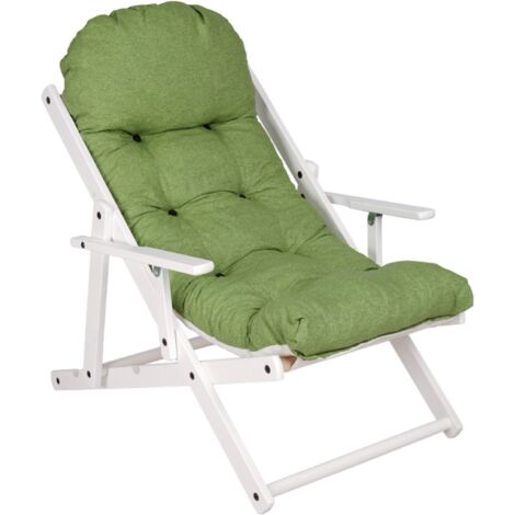 Sedia a sdraio Ocean in teak 163x59xh99 cm