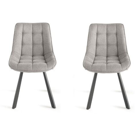 NicBex Sgabelli Da Bar Regolabili In Pelle Crazy-Horse, Gambe In Metallo, Alti 99 Cm, Set Da 2, Stile Retrò Per Isola Cucina E Sala Da Pranzo (Grigio) - 3