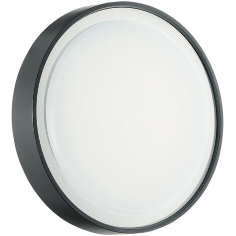 Lampada LED plafoniera da esterno Antracite D25 - AIDI 15W IP65