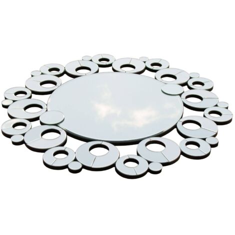 Specchio Rotondo In Stile Barocco - Elegante Specchio Decorativo Per Parete - Design Classico E Raffinato Per Interni - 4