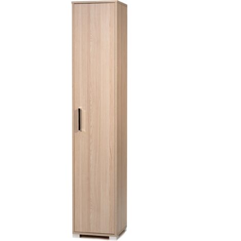CARO-Möbel Scarpiera Lennes Con 2 Ante E 4 Ripiani, In Rovere Wotan, 60x70x35 Cm