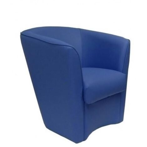 Poltrona Pozzetto Valentina In Ecopelle - Imbottita, Comoda, Per Casa O Ufficio, Vari Colori - Foto 9