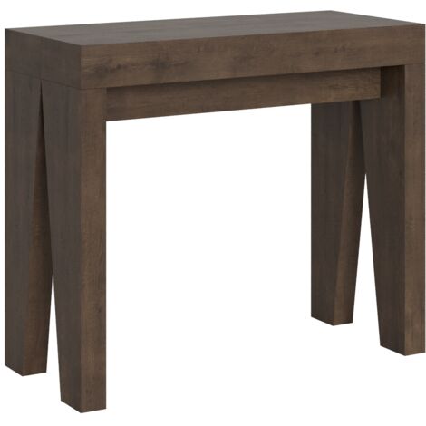 Consolle allungabile - NAXY - Dimensioni: 90x40/300 - Colore: Noce