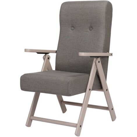 Poltrona Reclinabile Molisana - Legno Faggio | Tessuto Policotone | 4 Posizioni | Made In Italy