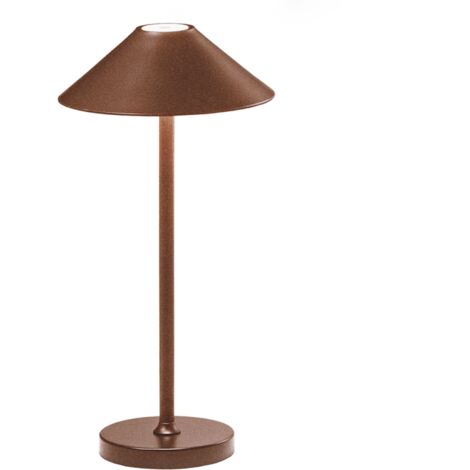 Lampada Da Tavolo HYMZP Senza Fili - Ricaricabile 5000mAh, 3 Luci Regolabili, Metallo, Per Interni Ed Esterni - Foto 2