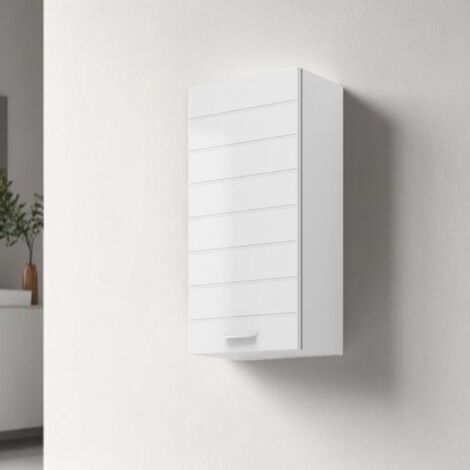 Pensile sospeso singolo RIGO DX 34x22 Bianco Lucido (1/2)