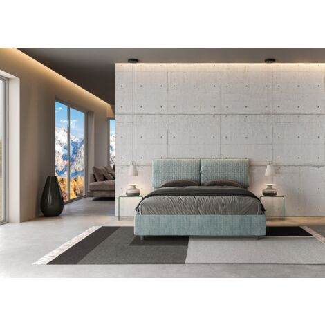 ITYHOME - Letto Antea 140x190 con rete tè verde