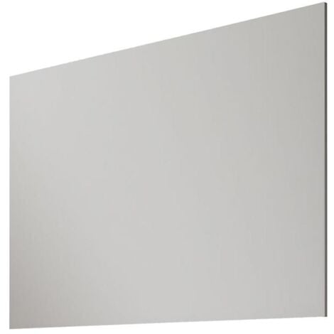 Specchio rettangolare con bordo sottile a filo muro 81x70x2 cm