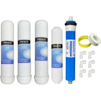 OFERTA membrana + 4 filtros osmosis inversa compatible HIDROSALUD HIDROBOX