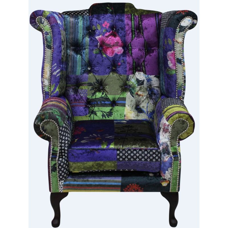 Patchwork discount armchair homebase