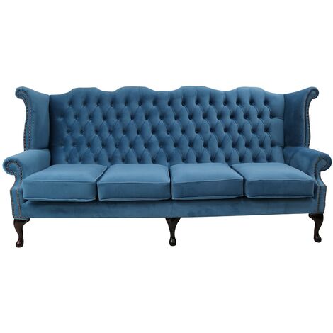 Queen anne store sofa set