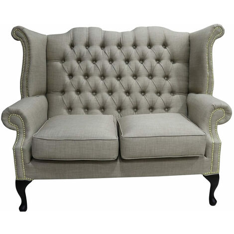 Queen anne deals 2 seater sofa