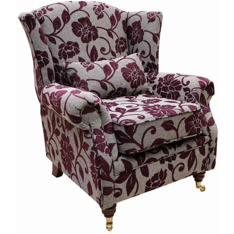 Aubergine armchair deals