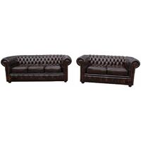 Chesterfield Sofa Suite London | Leather furniture|DesignerSofas4U