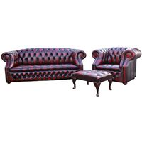 Buy London Windsor SL4 chesterfield leather sofa|Order free fabric swatches|DesignerSofas4U