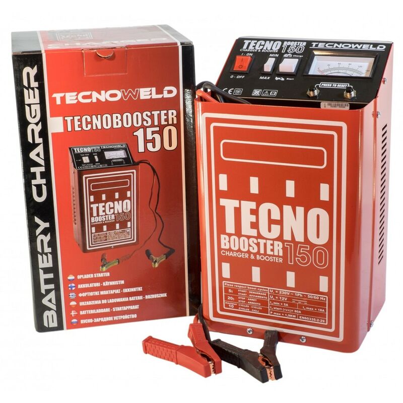 Cargador de arranque TECNOBOOSTER Batería 25 / 250A -10 / 270Ah Compact 1900W